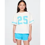 GAP Dívčí Dětské oversize tričko Varsity 780445-01 Velikost: XS Tričko zdarma při nákupu nad 3000,-!