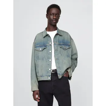 Pánské džíny GAP Pánská Oversize džínová bunda Icon Americana 734196-00 Velikost: XL Tričko zdarma při nákupu nad 3000,-!