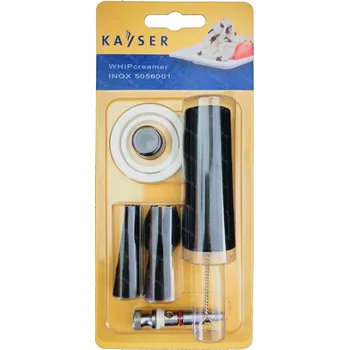 Kayser | Set náhradních dílů k Inoxcreamer (Sada náhradních dílů ke šlehačkové lahvi Kayser InoxCreamer)