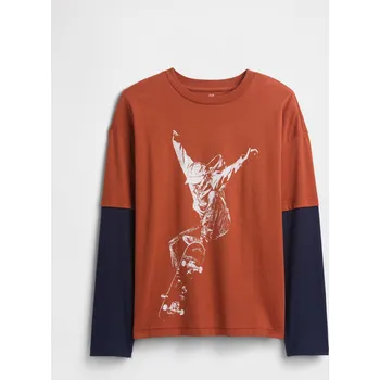 Chlapecké tričko GAP Chlapecké Dětské tričko 796856-00 Velikost: S Tričko zdarma při nákupu nad 3000,-!