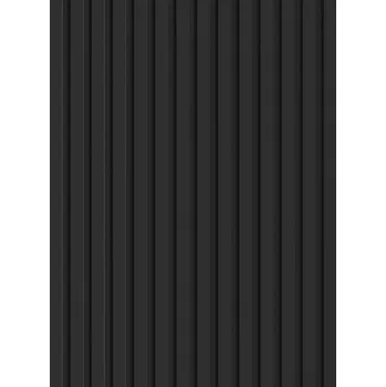 Obklad Mexen Lam-F vzorek nástěnných akustických lamel, filc 6 mm, Černý Mat - S105-053-S Lamely