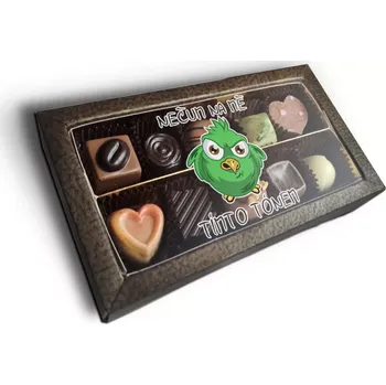 Bonboniéra Sablio Pralinky Nečum na mě tímto tónem - 10 ks pralinek