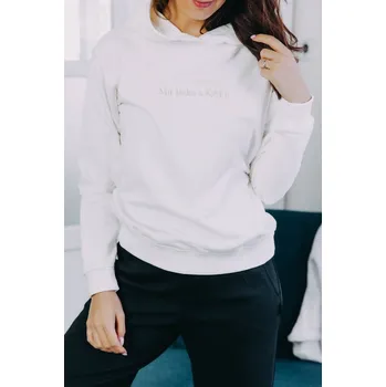 Dámská mikina Mikina Iff Ecru Mír, Lásku A Kafe, L