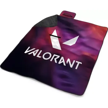 deka Sablio Plážová deka VALORANT Glow: 200x140 cm