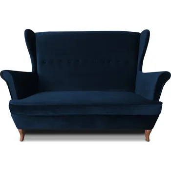 Pohovka Trojmístná pohovka Uszak bez rozkládací funkce - Lebex Meble monolith 77, Nožičky Ořech 177x104 cm