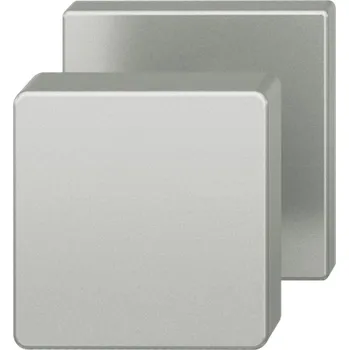 Dveřní kování Dveřní koule pevná FSB ASL 23 0811 Eloxovaný hliník, Montáž skrze dveře