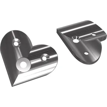 Zábradlí Upevňovací destička na zábradlí, nerez