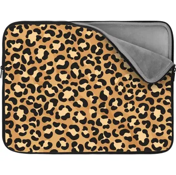 pouzdro na notebook Sablio Obal na notebook Gepardí vzor - 17"