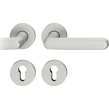 Dveřní kování Kování FSB 76 1246 požární Eloxovaný hliník, klika / klika, Pravé provedení