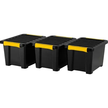 Úložný box ROTHO úložné boxy DIY EASY SET - 3x15L