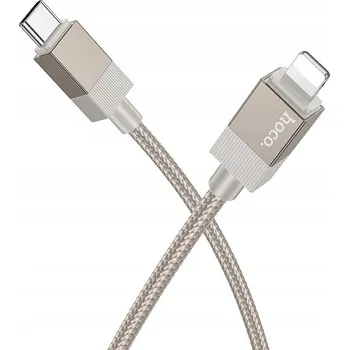 Datový kabel Kabel Hoco USB-C - Apple Lightning 1 m zlatý