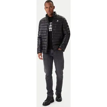 Dámská móda KARL LAGERFELD Bunda pro přechodné období Blouson 505400 554590 Černá Regular Fit 54