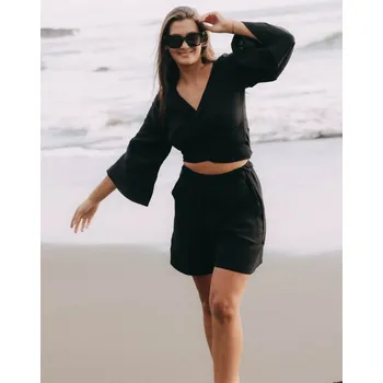 Pánské kraťasy Kraťasy Akosua Black, L