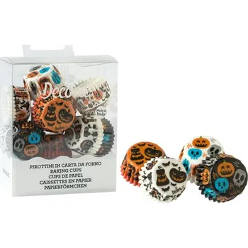 Forma na pečení Decora mini košíčky na bonbony Halloween (200 ks)