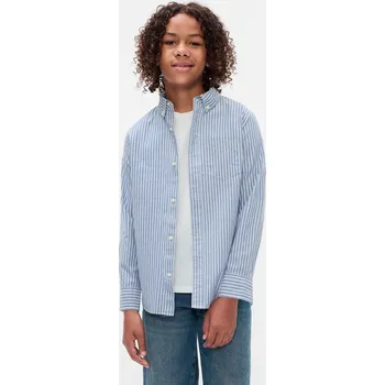 GAP Chlapecké Dětská popelínová košile 523207-01 Velikost: XS Tričko zdarma při nákupu nad 3000,-!