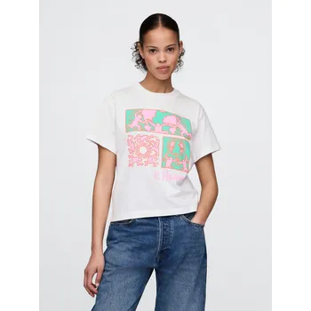 Dámské tričko GAP Dámské Tričko Gap × Keith Haring 741926-01 Velikost: XL Tričko zdarma při nákupu nad 3000,-!