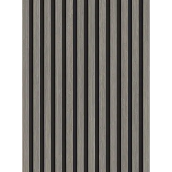 Obklad Mexen Lam-B lamely stěnové 275 x 30 cm, deska HDF 4 mm, technická dýha, Dub Stříbrný - S100-275307-3015-007 Lamely