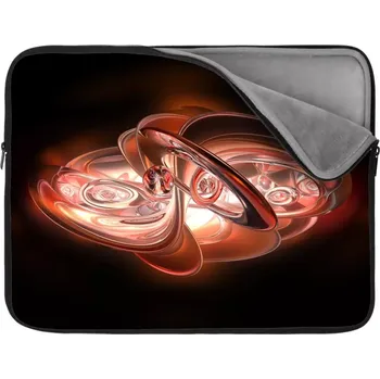 pouzdro na notebook Sablio Obal na notebook Červená abstrakce - 13"