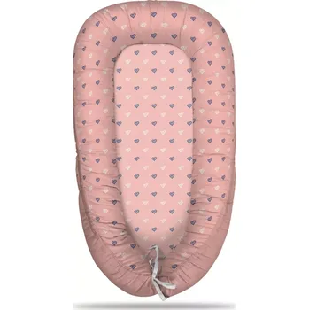 Hnízdečko pro miminko Sablio Hnízdečko pro miminko Srdíčka na růžové