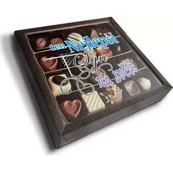 Cukrovinka Sablio Pralinky Ten nejlepší syn na světě - 20 ks pralinek