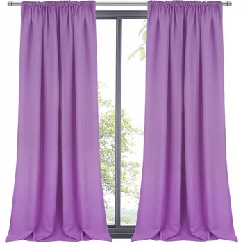 Obraz Fialová matná hladká Závěs na okenní dekoraci na pásce 145x250T