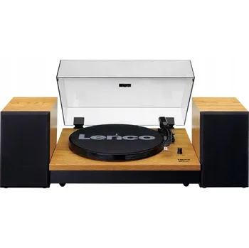 Gramofon Hnědý gramofon Lenco LS-300WD
