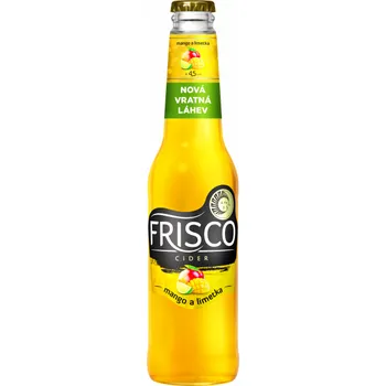 Pivo Frisco Mango a Limetka 0,33l (holá láhev)