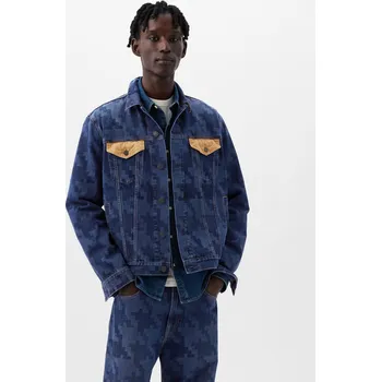 GAP Pánská Džínová bunda Gap × Dapper Dan Unisex 890844-00 Velikost: S Tričko zdarma při nákupu nad 3000,-!