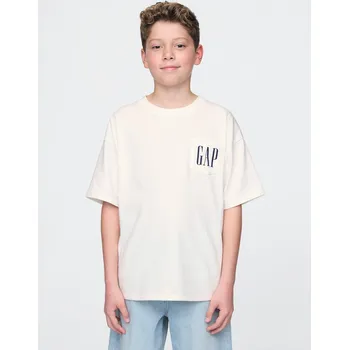 Chlapecké tričko GAP Chlapecké Dětské tričko s logem Pocket 745250-01 Velikost: XS Tričko zdarma při nákupu nad 3000,-!
