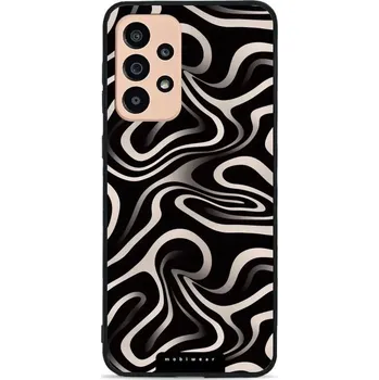 Pouzdro na mobilní telefon Lesklý kryt Mobiwear Glossy - Samsung Galaxy A33 5G - GA63G Vlnky a linky (Prémiové lesklé pouzdro, obal, kryt Mobiwear Glossy na mobil Samsung Galaxy A33 5G - GA63G Vlnky a linky, materiál Plast + TPU silikon - krytí po všech stranách, neošoupatelný)