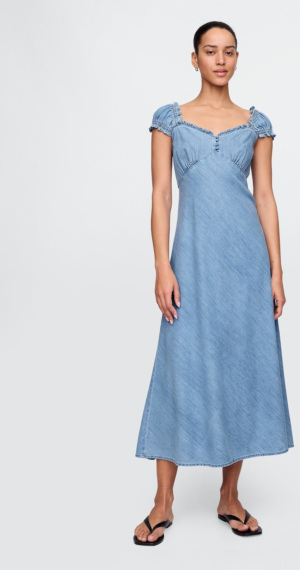 GAP Dámské Džínové maxi šaty 731349-00 Velikost: XS