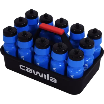 Láhev Nosič na lahve Cawila bottle basket Profi & 12 bottles and Stic Blue 1000725011 Velikost OS