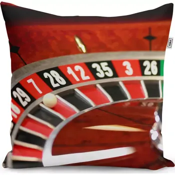 Polštář Sablio Polštář Ruleta - 40x40 cm