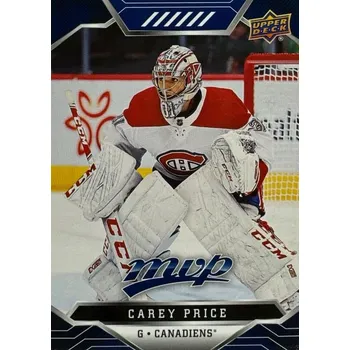 Karetní hra paralel karta CAREY PRICE 19-20 MVP Factory Set Blue číslo 213