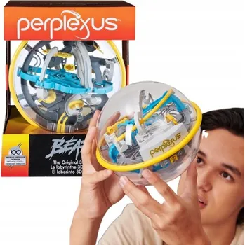 Hlavolam Spin Master Perplexus Beast Labyrint Kulový 3D 100 Překážek Manuální Hra