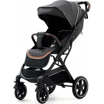 Kočárek YAZOCO Dětský kočárek sportovní, 0-4 roky, skládací kočárek, 0-22 kg ČERNÝ