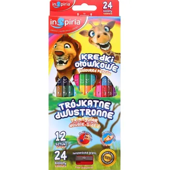 Výtvárné potřeby Pastelky Inspiria 12 ks