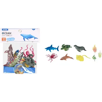 Wiky Zvířátka figurky mořský svět 6 ks set 10 cm