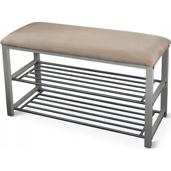 Botník Botník Kondela 81 x 49 x 31 cm šedý