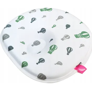 Polštář Ergonomický stabilizační polštář pro miminka Balónky mátové