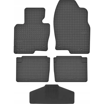 autokoberec Gumové autokoberce Edecor, sada 5 kusů