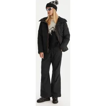 Roxy Lyžařská bunda Snowhill Puffy JK ERJTJ03535 Černá Tailored Fit XL