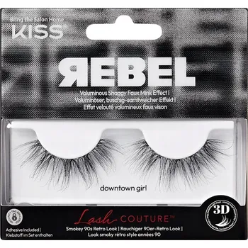 Umělé řasy 3D Umělé řasy Downtown Girl Rebel Kiss 1 pár