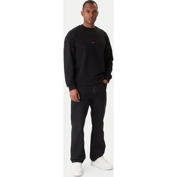 Dámská mikina HUGO Mikina Dubraxo 50557482 Černá Relaxed Fit XS