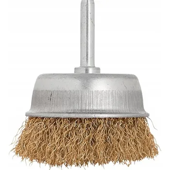 Vrták MOSAZNÝ KOTOUČOVÝ DRÁTĚNÝ KARTÁČ 60mm S UPNUTÍM G00619-1