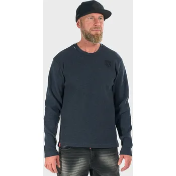 Pánské tričko Pánské triko MARLOW III LS BLUE/GREY / 2XL