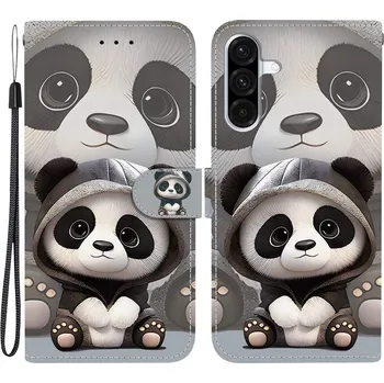 Pouzdro na tablet VSECHNONAMOBIL 126335 ART Peněženkový obal pro Samsung Galaxy A56 PANDA