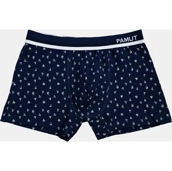 Pánské spodní prádlo Tmavě modré pánské bavlněné boxerky, VELIKOST 2XL