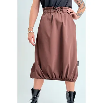 Dámská sukně Miss City Official Hnědá sukně SFERA Hnědá, S/M