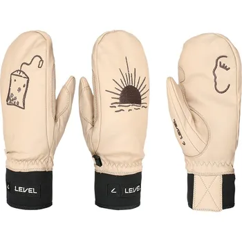 Rukavice na snowboard Level Joy Mitt beige M 2026 - Odesíláme do 24 hodin